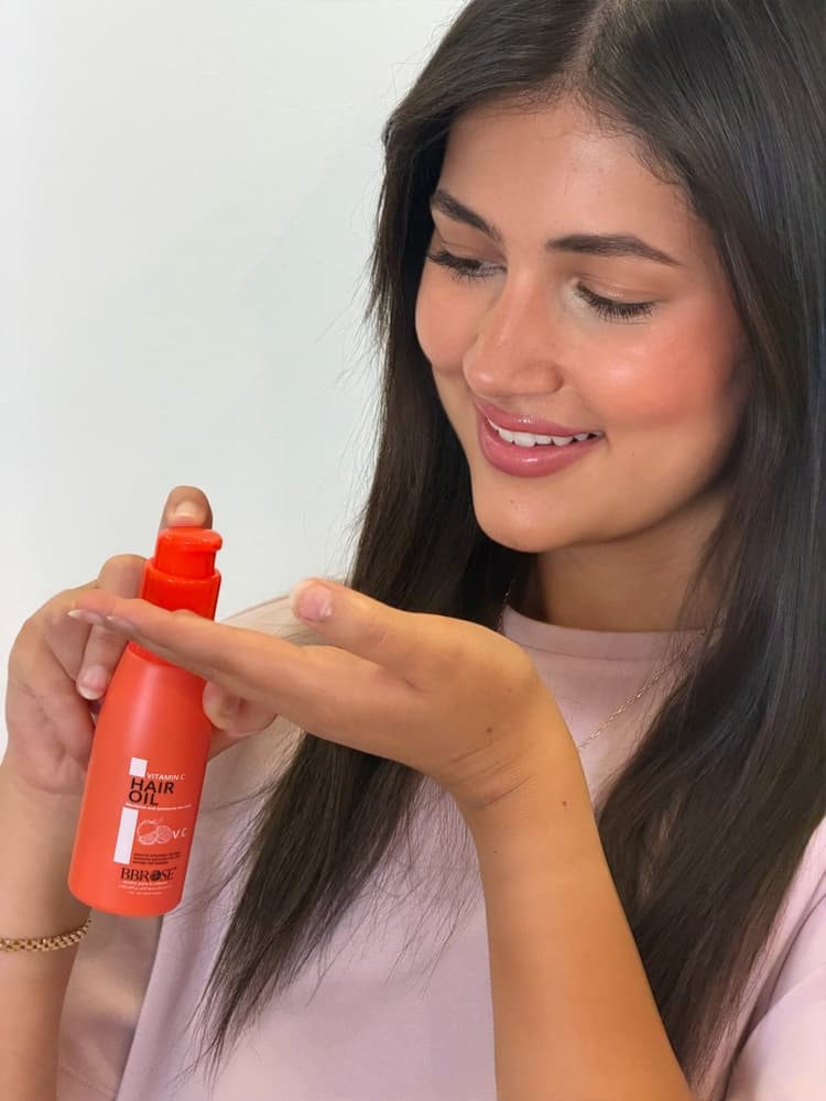 Leen with bbrose Vitamin C Hair Oil